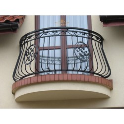 Balustrada kuta balkonowa BB17